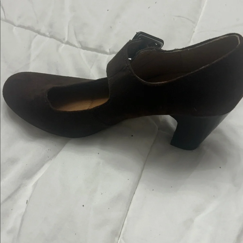 Jaclyn Smith Dark Brown Mary Jane Heels 💥